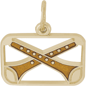 Pipers Piping Charm 14K Gold - 10-3911