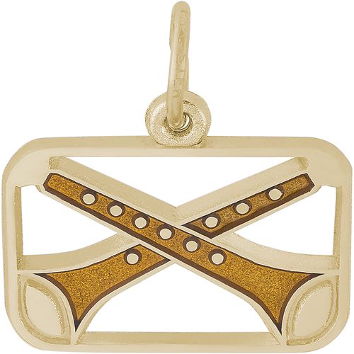 Pipers Piping Charm Gold Plated - 10-3911