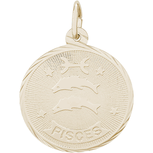 Pisces Charm Gold Plated - 10-4652