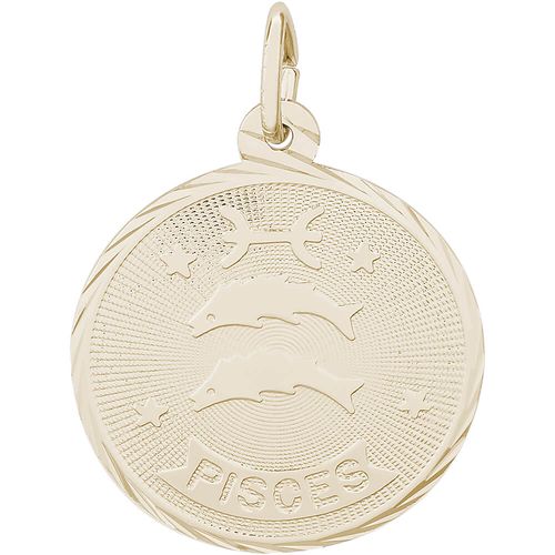 Pisces Charm Gold Plated - 10-4652