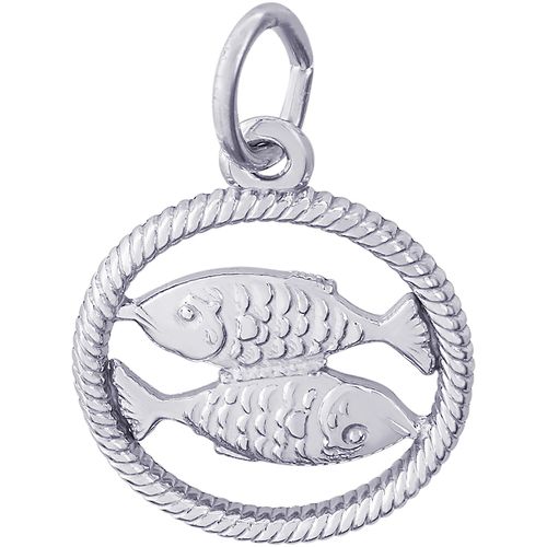 Pisces Charm Silver - 10-4772