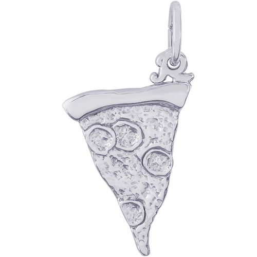 Pizza Slice Charm Silver - 10-2492