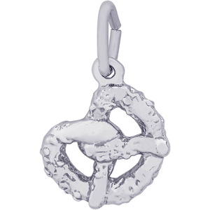 Pretzel Charm Silver - 10-7773