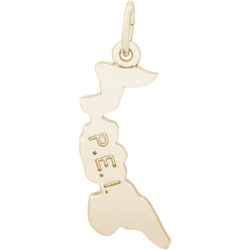 Prince Edward Island Charm 10K Gold - 10-1033