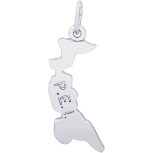 Prince Edward Island Charm Silver - 10-1033