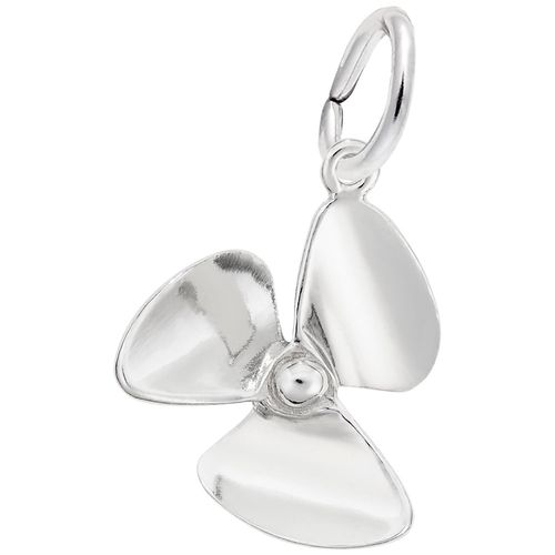 Propeller Charm White Gold - 10-2268