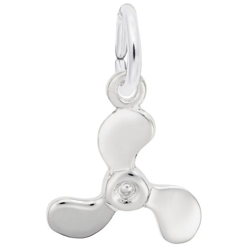 Propeller Charm White Gold - 10-0539