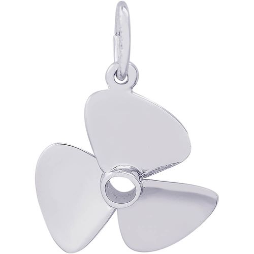 Propeller Charm White Gold - 10-4518