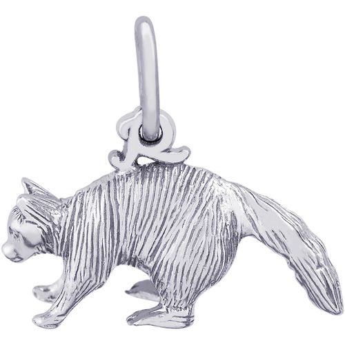 Raccoon Charm Silver - 10-8229