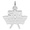 Rembrandt Racing Flag W/500 Charm - 14K White Gold - 10-4792-0-14KW