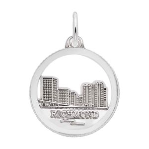 Richmond Skyline Charm Silver - 10-2467