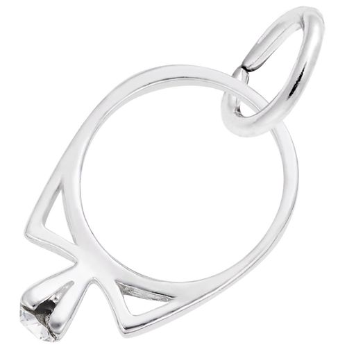 Ring Charm White Gold - 10-5489