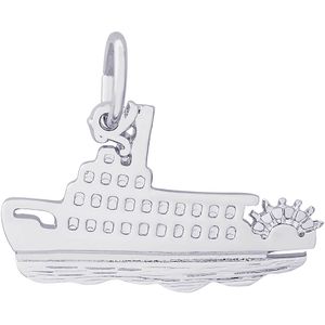 Riverboat Charm Silver - 10-8112