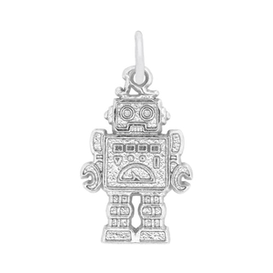Rembrandt Robot Charm - Silver - 10-1158-0-SS