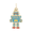 Rembrandt Robot - Painted Charm - Gold Plated - 10-1158-1-GP