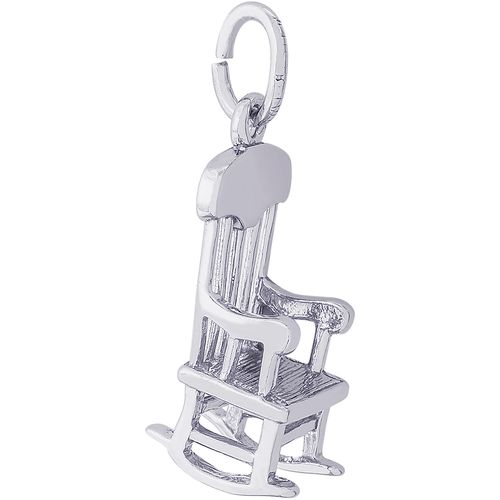 Rocking Chair Charm Silver - 10-2474