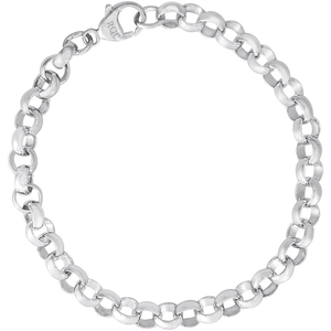 Rembrandt Rolo Link Classic Bracelet 14k White Gold - 8 Inch - 20-0115-8-14kw