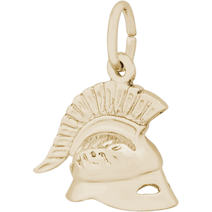Roman Helmet Charm 14K Gold - 10-1461