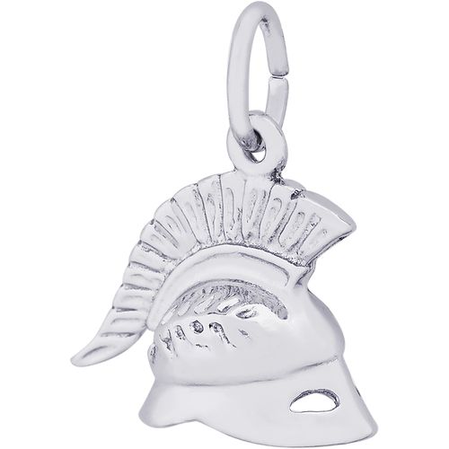 Roman Helmet Charm Silver - 10-1461