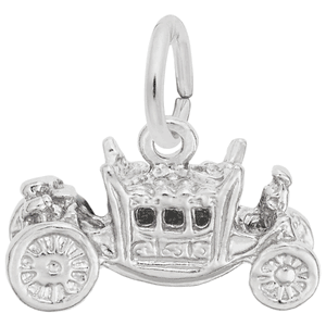 Royal Carriage Charm Silver - 10-0121