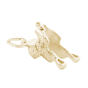 Rembrandt Saddle Charm - Gold Plated - 10-531-0-GP