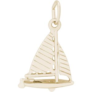 Sailboat Charm 14K Gold - 10-3067