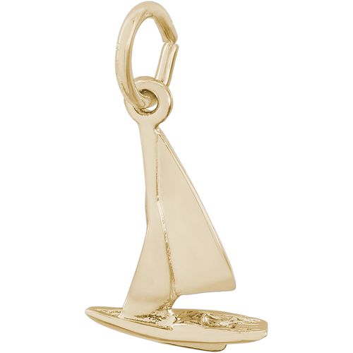 Sailboat Charm Gold Plated-REM-0715 - 10-0715