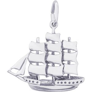 Sailboat Charm Silver - 10-7813