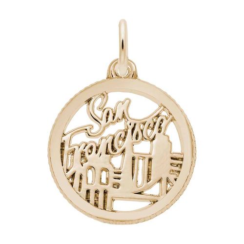 San Francisco Charm 14K Gold - 10-6263