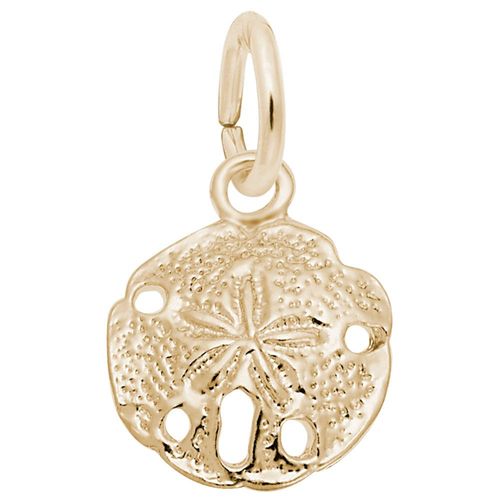 Sand Dollar Charm Gold Plated - 10-5299