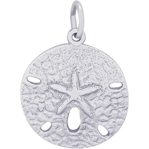 Sand Dollar Charm White Gold - 10-5021