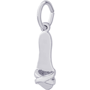 Sandal Charm White Gold - 10-8340