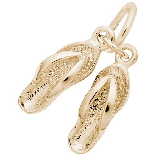 Sandals Charm 14K Gold - 10-0797