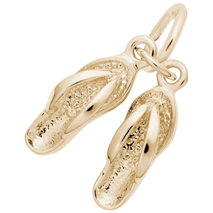 Sandals Charm Gold Plated - 10-0797
