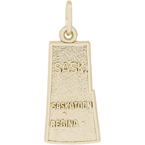 Saskatchewan Canada Charm 10K Gold - 10-2830