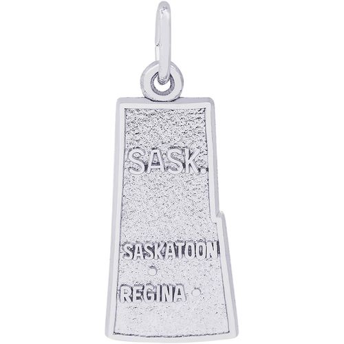 Saskatchewan Canada Charm Silver - 10-2830