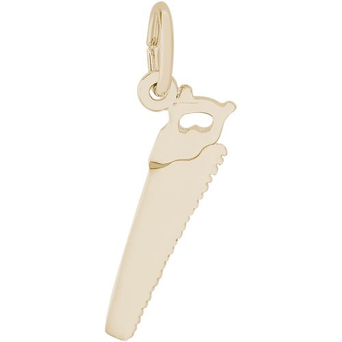 Saw Charm 10K Gold - 10-3935