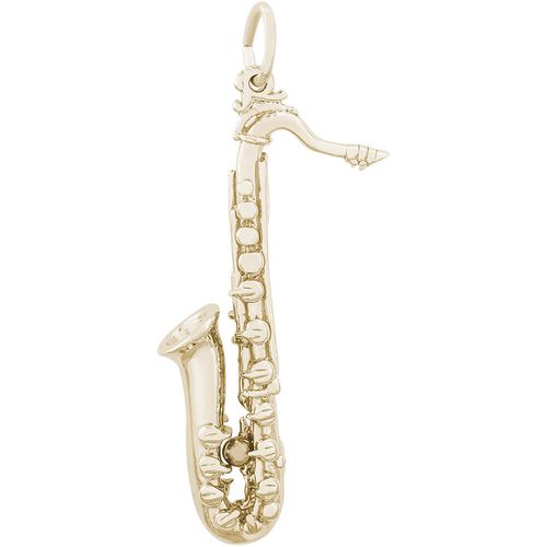Saxophone Charm 14K Gold - 10-3364