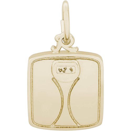 Scale Charm Gold Plated - 10-8132