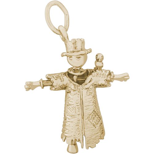 Scarecrow Charm Gold Plated - 10-1380