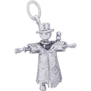 Scarecrow Charm Silver - 10-1380