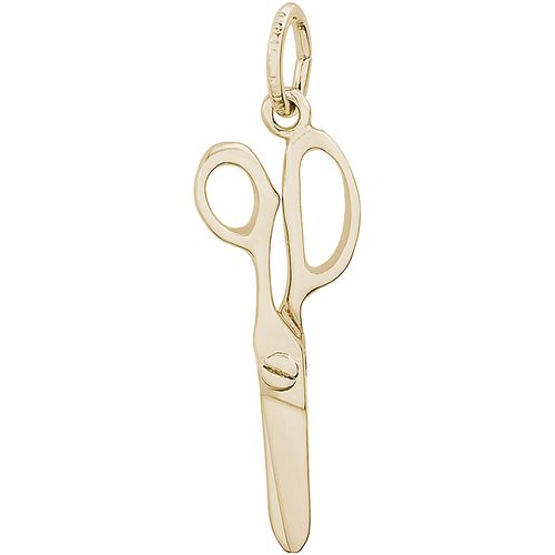 Scissors Charm 10K Gold - 10-0583