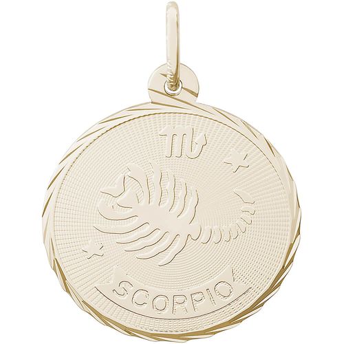 Scorpio Charm 14K Gold - 10-4660