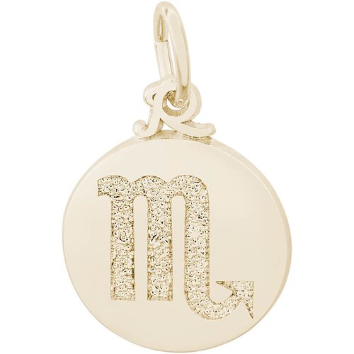 Scorpio Charm Gold Plated - 10-6770