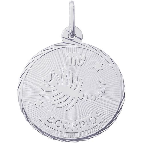 Scorpio Charm Silver - 10-4660