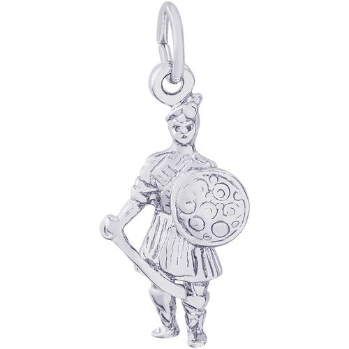 Scott Warrior Charm Silver - 10-2053