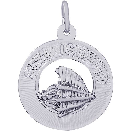 Sea Island Charm Silver - 10-3558