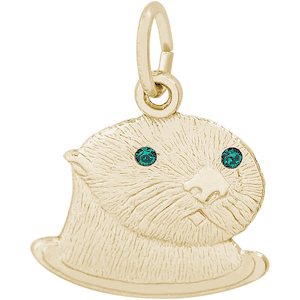 Sea Otter Charm 10K Gold - 10-3561