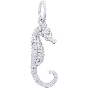Seahorse Charm Silver - 10-0534
