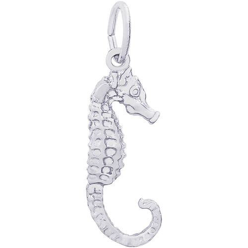 Seahorse Charm Silver - 10-0534